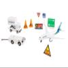 Daron WestJet Airlines Airport Playset with Die-Cast Metal Model Airplane with Plastic Parts, Cars and Transportation Toys for Kids Ages 3+ view 4