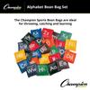 Champion Sports 5 Inch Alphabet Bean Bag Set view 2