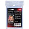 10 (Ten) Pack Lot of 100 Soft Sleeves / Penny Sleeve for Baseball Cards & Other Sports Cards (Packaging May Vary) view 2
