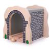Bigjigs Rail Grey Stone Tunnel - Other Major Wooden Rail Brands are Compatible view 1