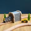 Bigjigs Rail Grey Stone Tunnel - Other Major Wooden Rail Brands are Compatible view 4