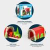 Bigjigs Rail Red Brick Train Tunnel | Model Accessories for Wooden Railway Track | Wood Toy Expansion for Steam Engine Fans | Ideal Gifts for 3+ Year Old Kids | Toddler Education Tool view 4