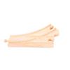 Bigjigs Rail Curved Points (Pack of 2) - Other Major Wooden Rail Brands are Compatible view 4