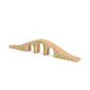 Bigjigs Rail Three Arch Bridge, Train Accessories, Wooden Toys for 3 4 5 Year Olds view 1
