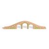 Bigjigs Rail Three Arch Bridge, Train Accessories, Wooden Toys for 3 4 5 Year Olds view 2