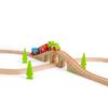 Bigjigs Rail Three Arch Bridge, Train Accessories, Wooden Toys for 3 4 5 Year Olds view 3