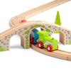 Bigjigs Rail Three Arch Bridge, Train Accessories, Wooden Toys for 3 4 5 Year Olds view 4