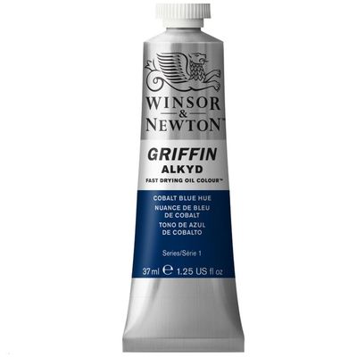 Griffin Alkyd Fast Drying Oil, 37ml Tube, Cobalt Blue Hue