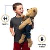 28" Silly Bear w/ Arm Rod, Full Body, Ventriloquist Style, Animal Puppet view 2