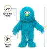 14" Blue Monster, Hand Puppet view 3
