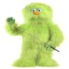 30" Green Monster Puppet, Full Body Ventriloquist Style Puppet view 1