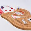 Bicycle Large 29 Wood Cribbage Board, Brown view 2