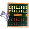 Exotic Hardwood 10 Inch Folding Magnetic Travel Chess Set view 4