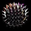 4 oz (120 ml) Magnetic Ferrofluid Science Bottle  Interactive Liquid Magnet Display for Experiments, Demonstrations & STEM Projects view 1