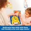 Learning Resources Write & Wipe Clocks Classroom Set - 25 Pieces, Ages 6+ Laminated Dry-Erase, Teaching Aids, Teacher Supplies, Learning Time view 2