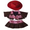 Cowgirl Outfit Teddy Bear Clothes Fits Most 14" - 18" Build-a-bear and Make Your Own Stuffed Animals view 1