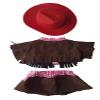 Cowgirl Outfit Teddy Bear Clothes Fits Most 14" - 18" Build-a-bear and Make Your Own Stuffed Animals view 2
