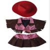 Cowgirl Outfit Teddy Bear Clothes Fits Most 14" - 18" Build-a-bear and Make Your Own Stuffed Animals view 3