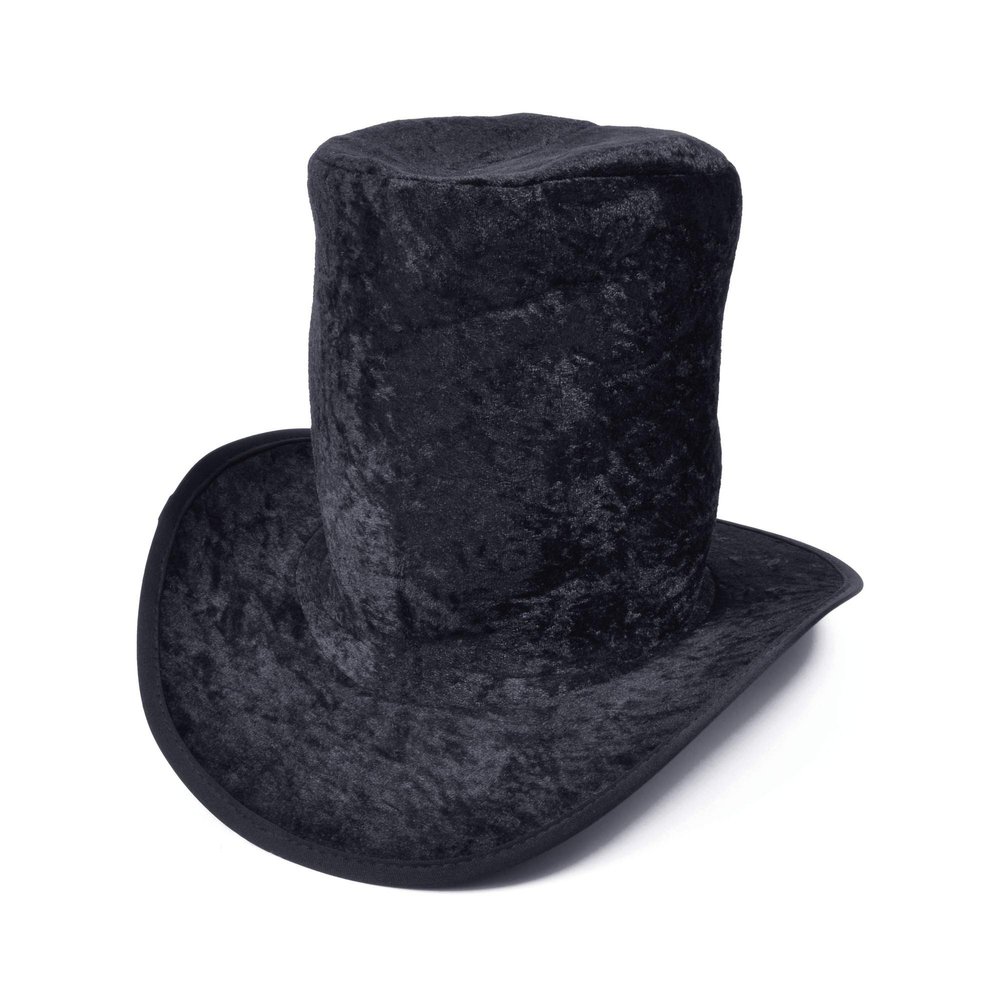 Bristol Novelty Fancy Dress Hats/Budget Tall Top Hat, Gravedigger, Stovepipe