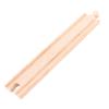 Bigjigs Rail Long Straights (Pack of 4) - Other Major Wooden Rail Brands are Compatible view 2