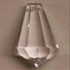 38mm Asfour U-Drop Icicle Crystal Prisms #401-38 view 1