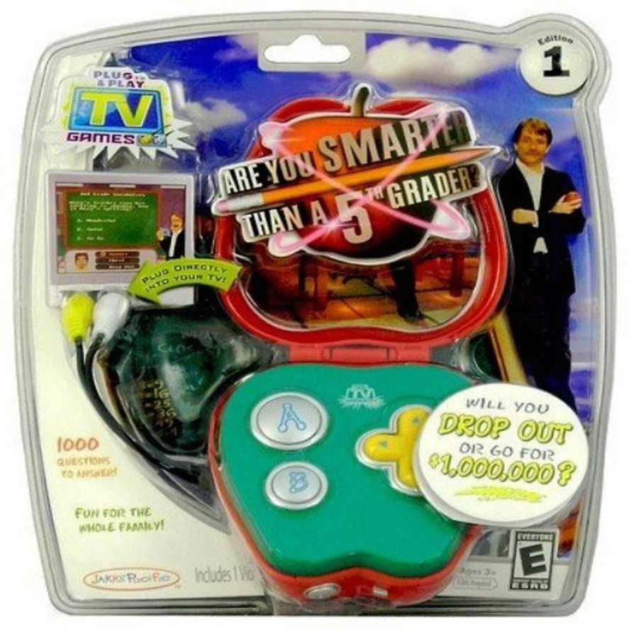 Are You Smarter Than a 5th Grader Plug and Play TV Game