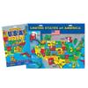 Create-A-Scene USA Puzzle Magnetic Playset Portable Mess-Free Magnet Activities Creative Fun Ages 3+ view 3