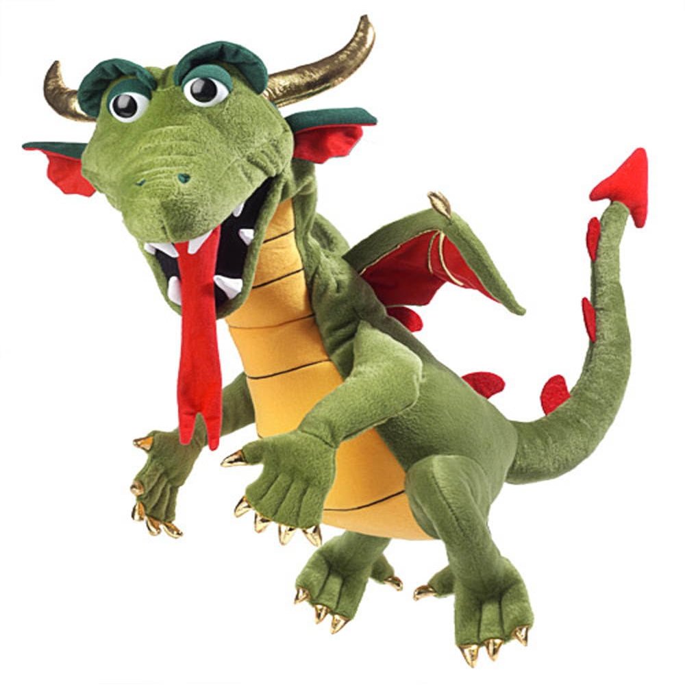 20" Dragon, Ventriloquist Style Puppet