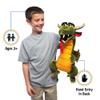 20" Dragon, Ventriloquist Style Puppet view 2