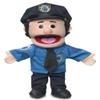 14" Policeman, Peach Male, Hand Puppet view 1