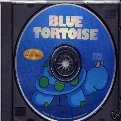 Blue Tortoise [Corel Software Cd-rom] Children's Coloring Software