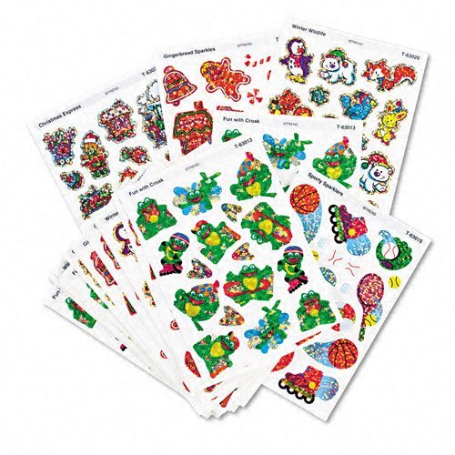 Trend Sparkle Stickers Assortment Pack, 800 Stickers