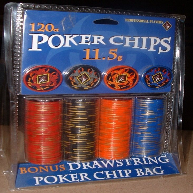 120 ct Poker Chips