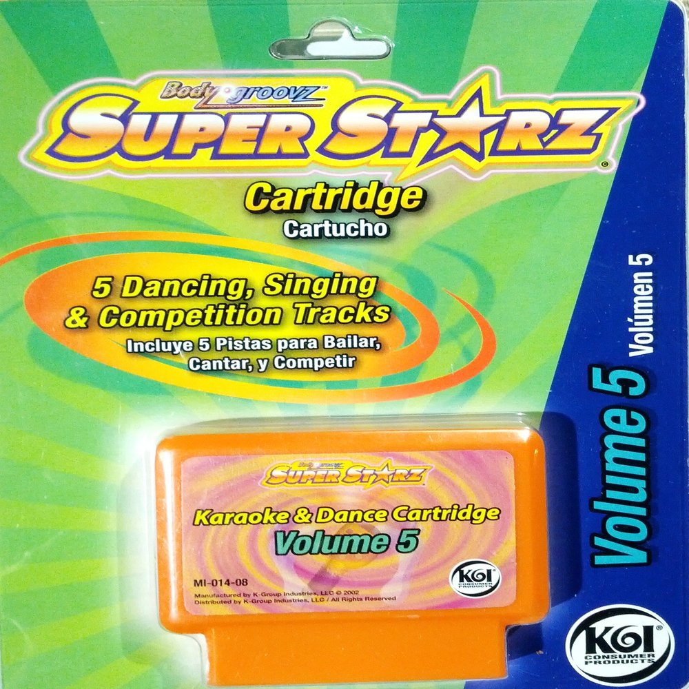 Body Groovz Super Starz Cartridge, Volume 5