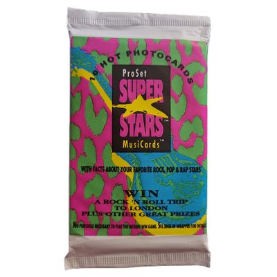1991 - Pro Set Inc - Super Stars MusiCards - Rock 'N Roll - Collector Cards - RARE - Rock, Pop & Rap - Out of Production - Limited Edition - Collectible