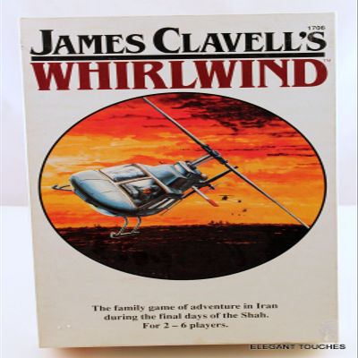 James Clavell's WHIRLWIND - The Family Game of in Iran during the final days of the Shah.