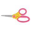 Westcott 14597 Right- and Left-Handed Scissors, Soft Handle Kids' Scissors, Ages 4-8, 5-Inch Pointed Tip view 1