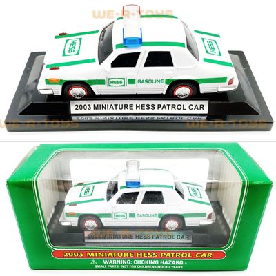 2003 Miniature Hess Patrol Car