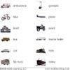Transportation 3-Part Reading Cards view 3