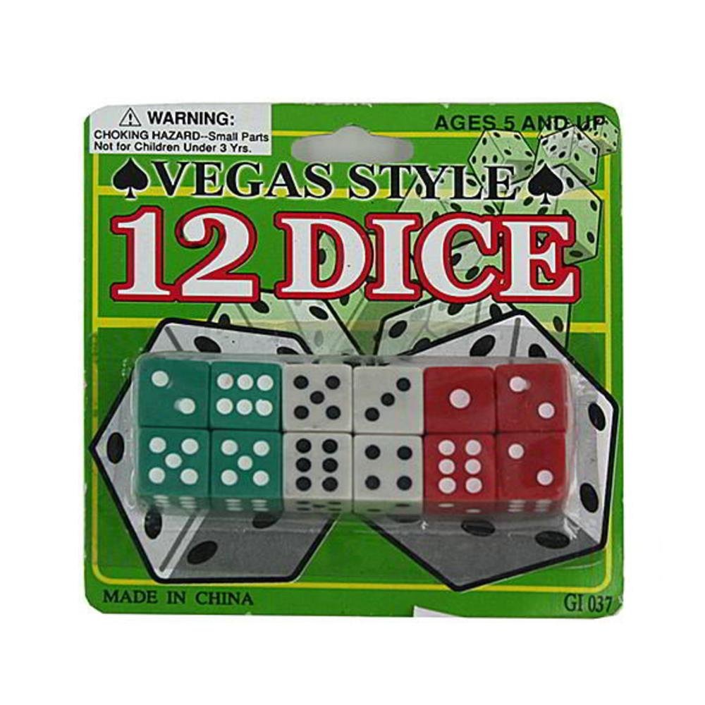 12 Pack Dice Case Pack 48