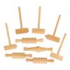 Dixon Kraft Clay or Dough Decorative Designs Hammers & Rollers - 9 Piece Set view 1
