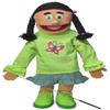25" Jasmine, Hispanic Girl, Full Body, Ventriloquist Style Puppet view 1