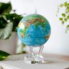MOVA Globe  Blue Relief Map 4.5 | Solar-Powered Rotating World Globe with Terrain Detail | No Batteries or Cords | Elegant Desk Dcor or Educational Gift view 2