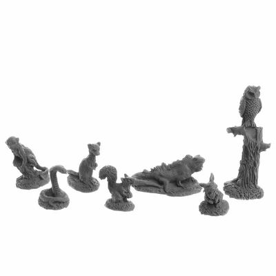 Mini - Reaper Bones USA 07049 Familiars #2 (6ct)