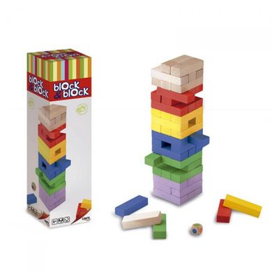Juguetes Cayro  Block a Block Building Game in Colors