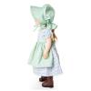 THE QUEEN'S TREASURES 18 Inch Doll Clothes, Little House on The Prairie 3 PC Purple and Green Calico Summer Dress, Hat, and Apron, Intended for Use with American Girl USA Brand, Tariff Price, Sorry! view 3