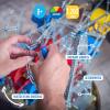 Eitech Classic Ferris Wheel Construction Set, Intro to Engineering and STEM Learning, Steel, 24 GHZ view 2