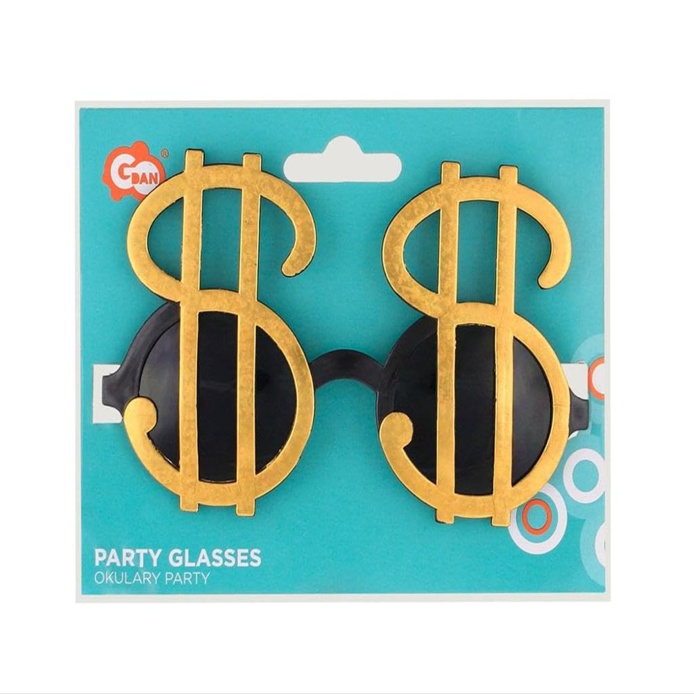 Brille Dollars Fasching