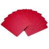 Brybelly Set of 10 Red Plastic Poker Size Cut Cards view 2