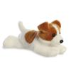 Aurora Adorable Mini Flopsie Jackie Russell Stuffed Animal - Mini Companions Ready for Playful Adventures - for Kids All Ages, Toddlers, Adults, and Families - Brown 8.5 Inches view 1